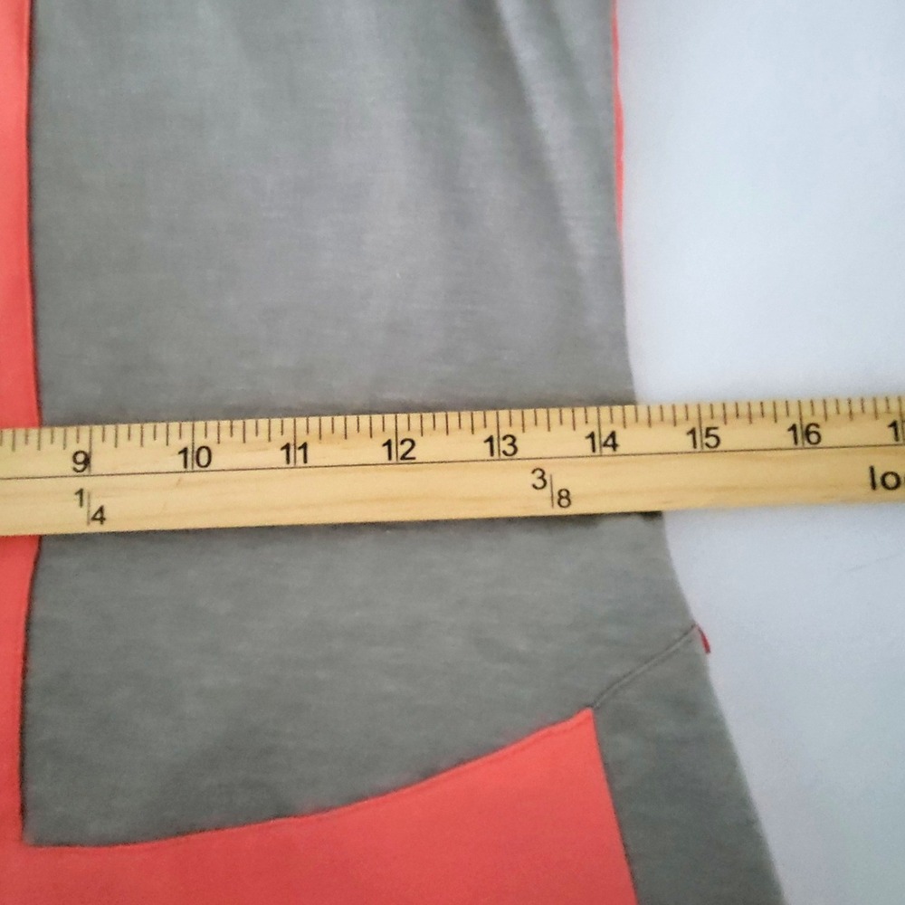 Title Nine Shella Tank Dress Size XS Tennis Golf Pickleball Orange Gray Womens - Picture 10 of 12